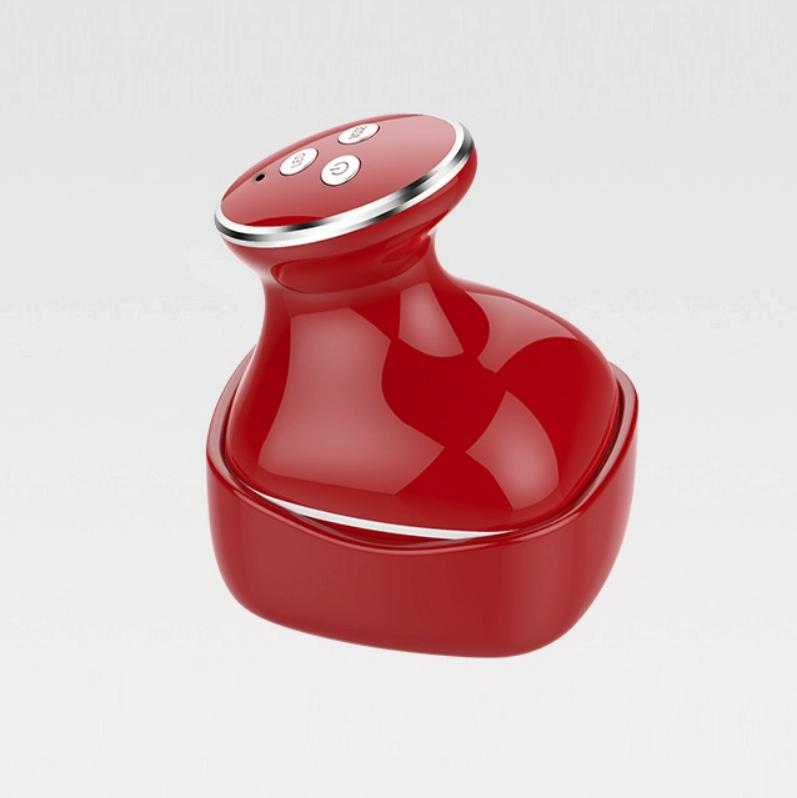 Electric Scalp Massager Multifunctional Vibration Therapy - Blue