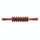 Wooden Abdominal & Leg Roller Massager - 358 Massage Wheel