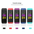 Smart Oled Bracelet With Call Reminder And Health Monitoring - Purple