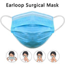 100x Disposable Surgical Face Mask Dust Mouth Guard 3 Ply Air Purifying
