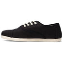 TOMS Heritage Mens Canvas Casual Shoes Sneakers Lace Up Low Cut - Black