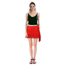 Adult Fringe Skirt Tassel Womens Dance Costume Party in Red