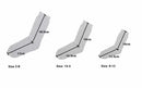 12x Pairs SCHOOL SOCKS Plain Cotton Rich Girls Boys School Uniform in Black