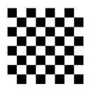 CHECKERED BUNTING FLAG Race Car Chequered Flag Banner Hanging Decoration Rectangular