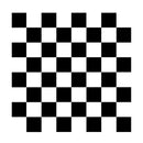 CHECKERED BUNTING FLAG Race Car Chequered Flag Banner Hanging Decoration Rectangular