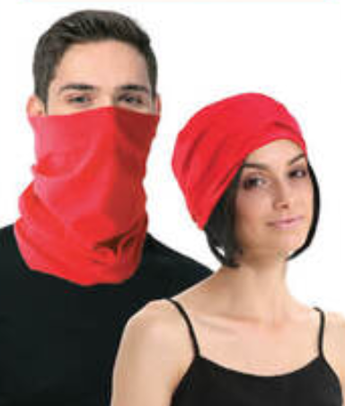 Seamless Tube Bandana Head Scarf Face Cover Mask Gaiter Ski Snow in Red