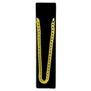 BIG NECKLACE 50cm Pimp Costume Party Fancy Dress Gangster Chain Jewellery - Gold