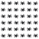 36x MINI FAKE SPIDERS Trick Halloween Scary Arachnids Joke Prank Small Gag Toy Bug