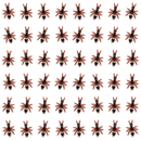 48x MINI FAKE ANTS Trick Halloween Scary Creepy Joke Prank Small Gag Toy Bug