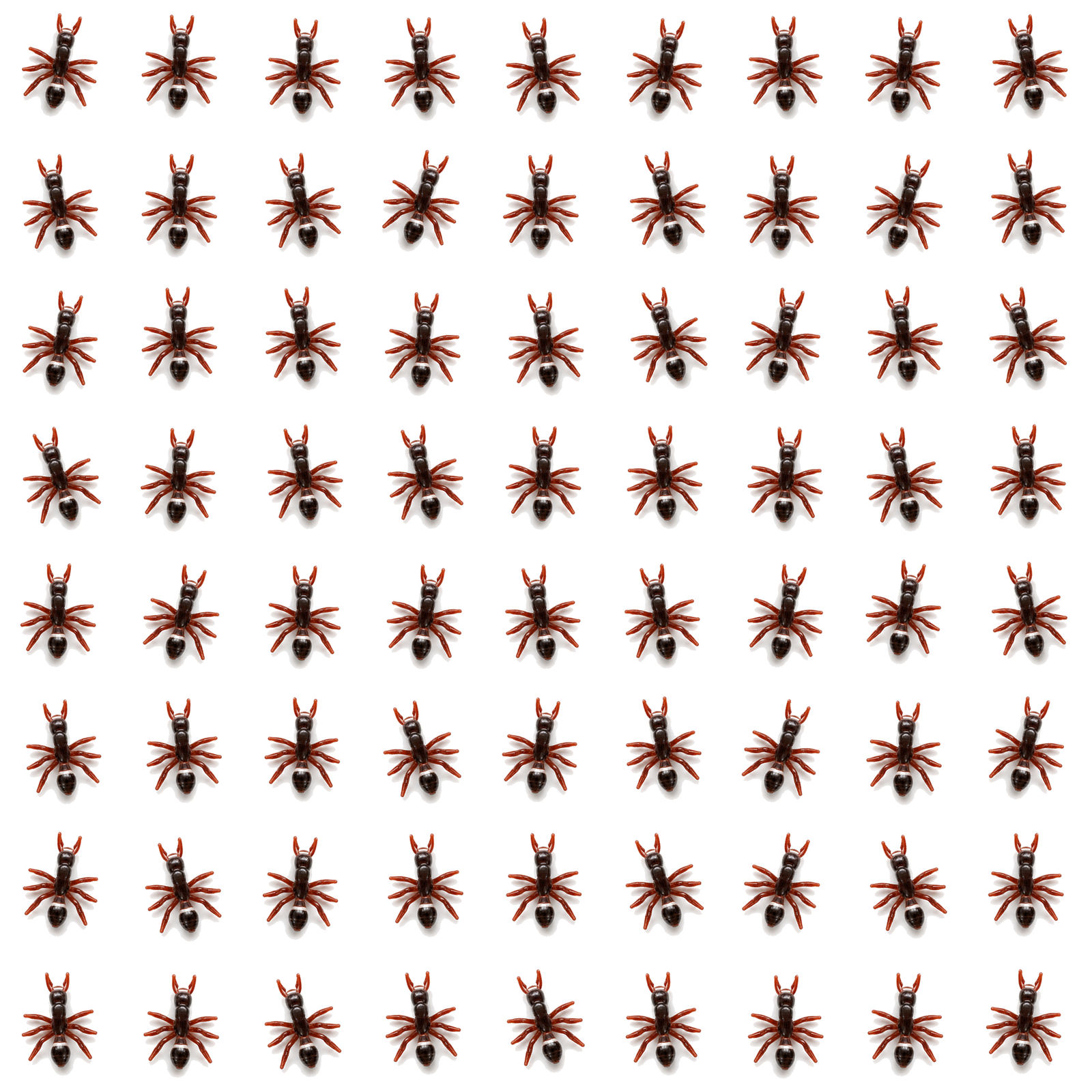 72x MINI FAKE ANTS Trick Halloween Scary Creepy Joke Prank Small Gag Toy Bug