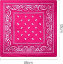 20x BANDANA Paisley 100% COTTON Head Wrap Durag Bandanna Scarf Mask BULK - Assorted Colour Pack