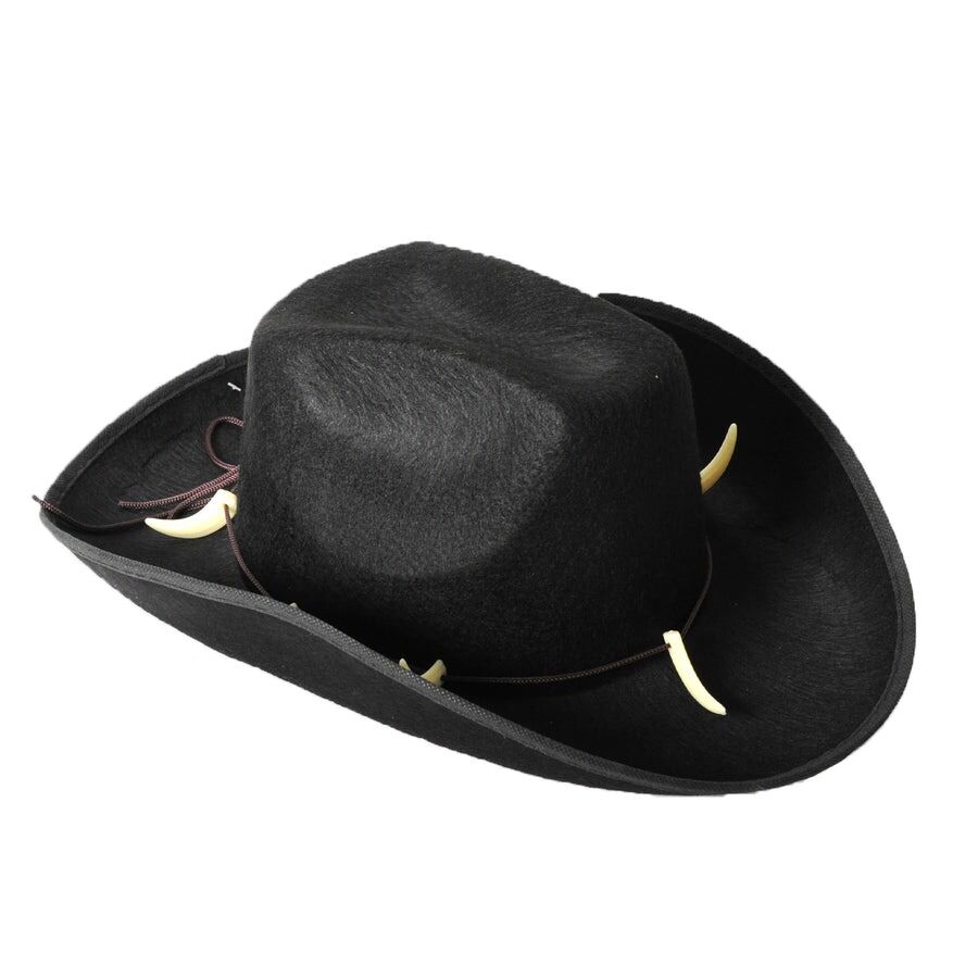 Crocodile Dundee-Style Black Cowboy Hat – Outback & Western Themes
