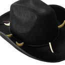 Crocodile Dundee-Style Black Cowboy Hat – Outback & Western Themes