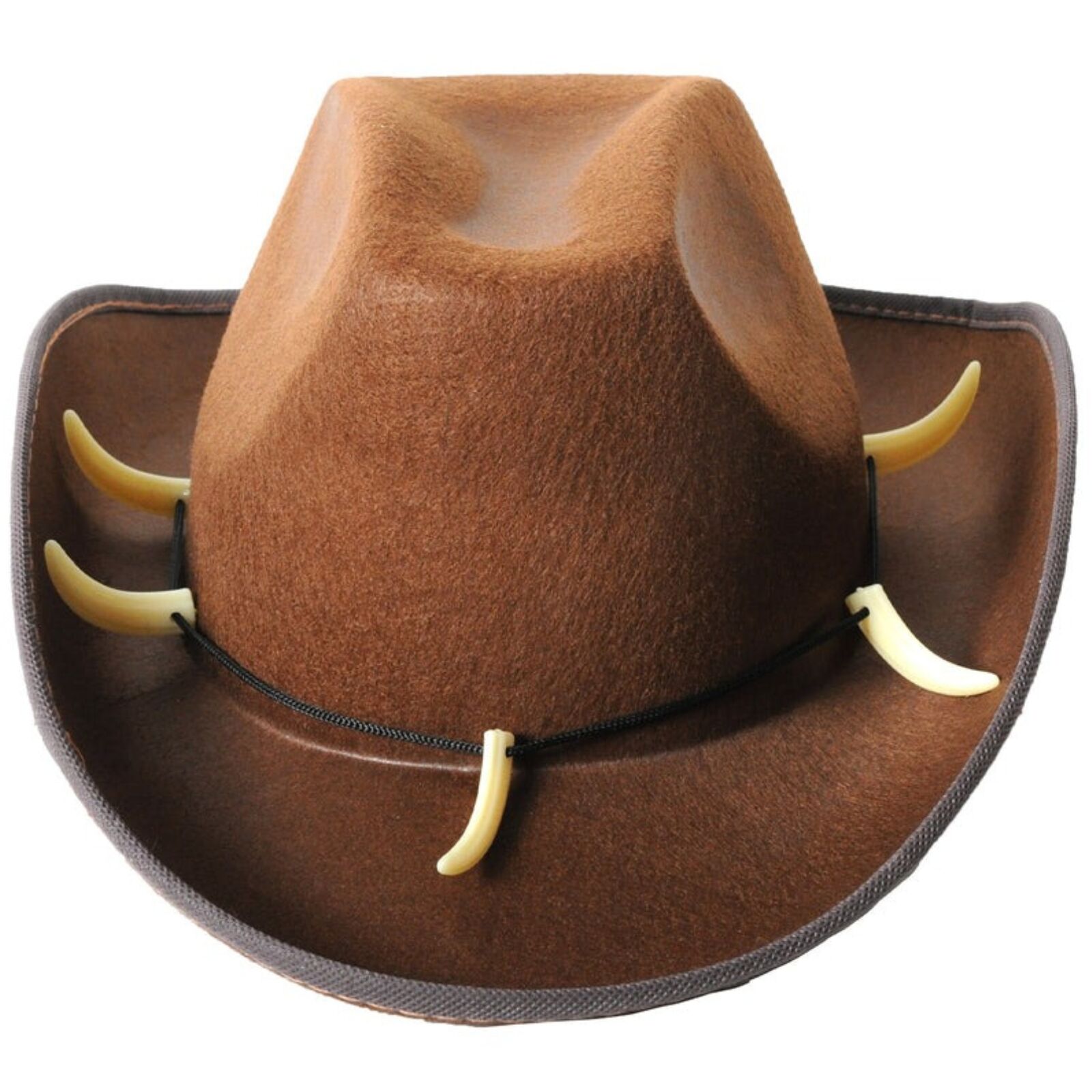 Crocodile Dundee-Style Brown Cowboy Felt Hat – Outback-Inspired