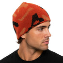 Camo Beanie Hat Winter Ski Army Military Hunting Warm - Orange Camouflage