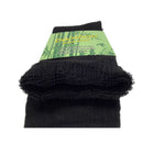 24 Pairs PREMIUM BAMBOO SOCKS Mens Heavy Duty Thick Work Socks Cushion BULK - Black