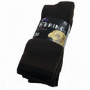 3 Pairs MERINO WOOL SOCKS Mens Heavy Duty Premium Thick Work Socks in Brown