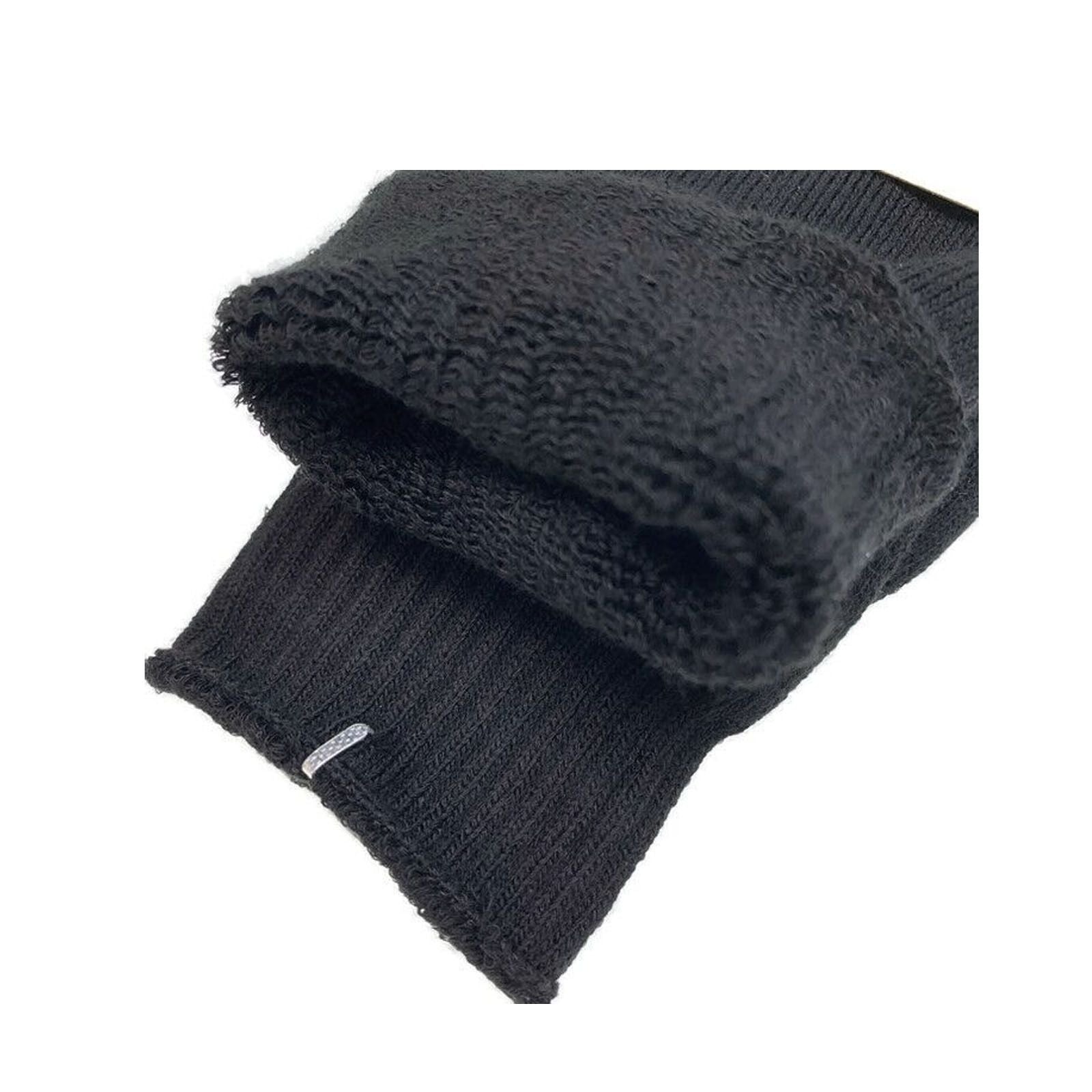 3 Pairs PREMIUM BAMBOO SOCKS Mens Heavy Duty Thick Work Socks BULK Cushion - Black