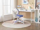 Ergonomic Children Kids Study Chair Set of 6 Height Adjustable - Blue
