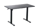 120 x 60cm Electric Standing Desk Height Adjustable Motorised Electric Sit Stand in Black
