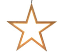 Large Ceiling Bamboo Star LED Hanging Lamp Natural Home Decor Lighting Pendant
