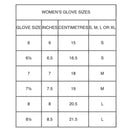 Womens Genuine Leather Gloves Fine Fleece Thermal Lining Pleat Detail - Berry