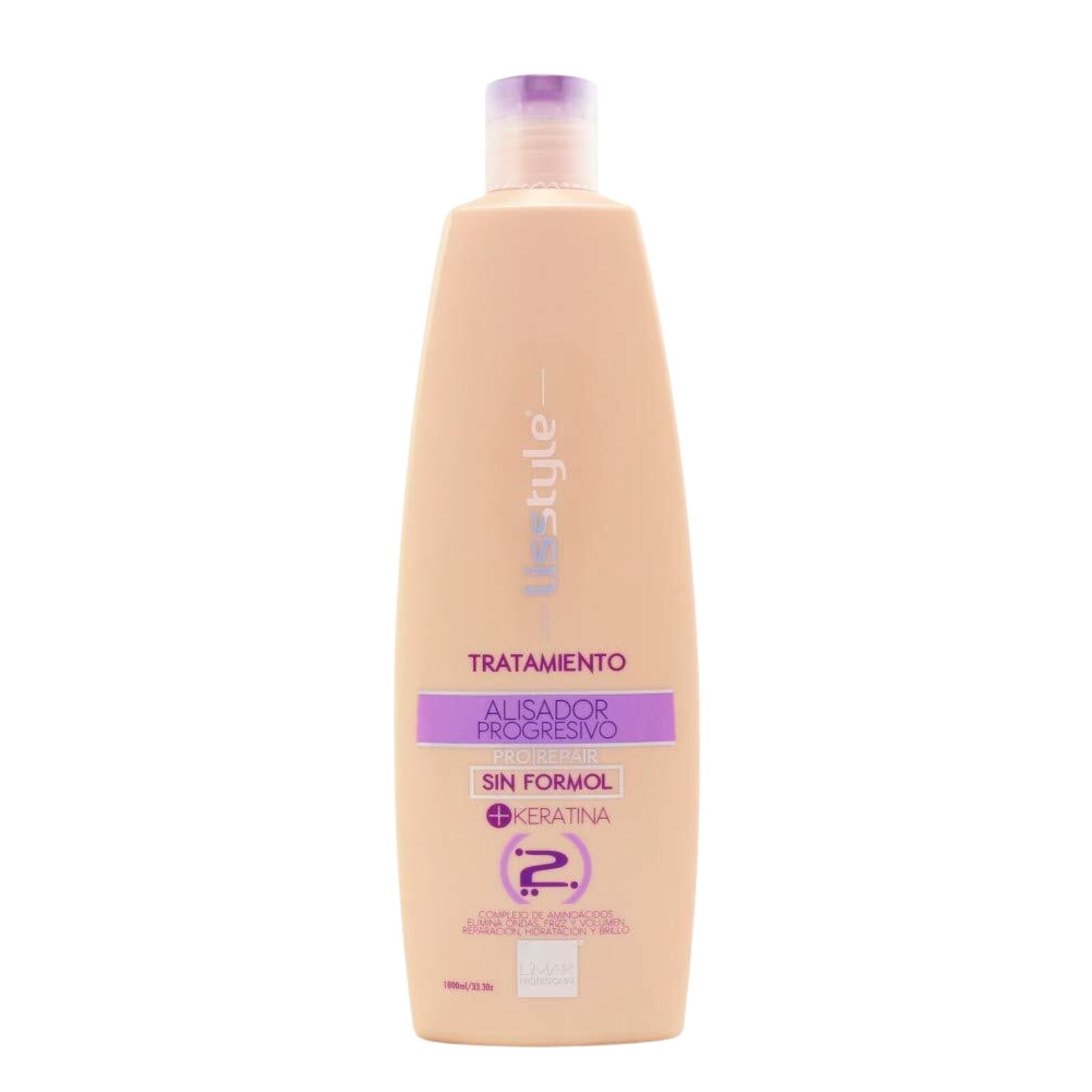 L'mar Lisstyle Alisador Pro-Repair 2-Step Keratin Hair Straightening Treatment Kit