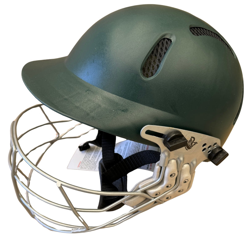 Spartan MC Gladiator Cricket Helmet - Small Size - Green