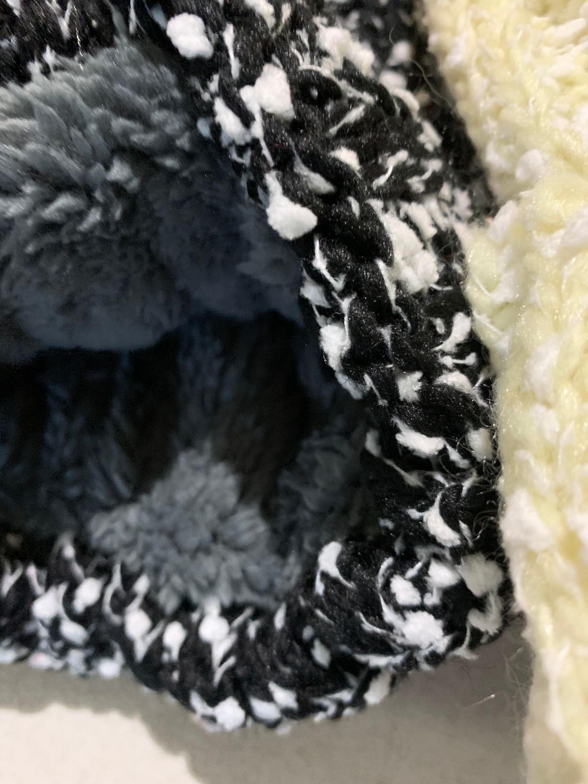 Womens Thick Knit Beanie Winter Fleece Lined Hat Warm Faux Fur Pom Ski