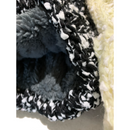 Womens Thick Knit Beanie Winter Fleece Lined Hat Warm Faux Fur Pom Ski