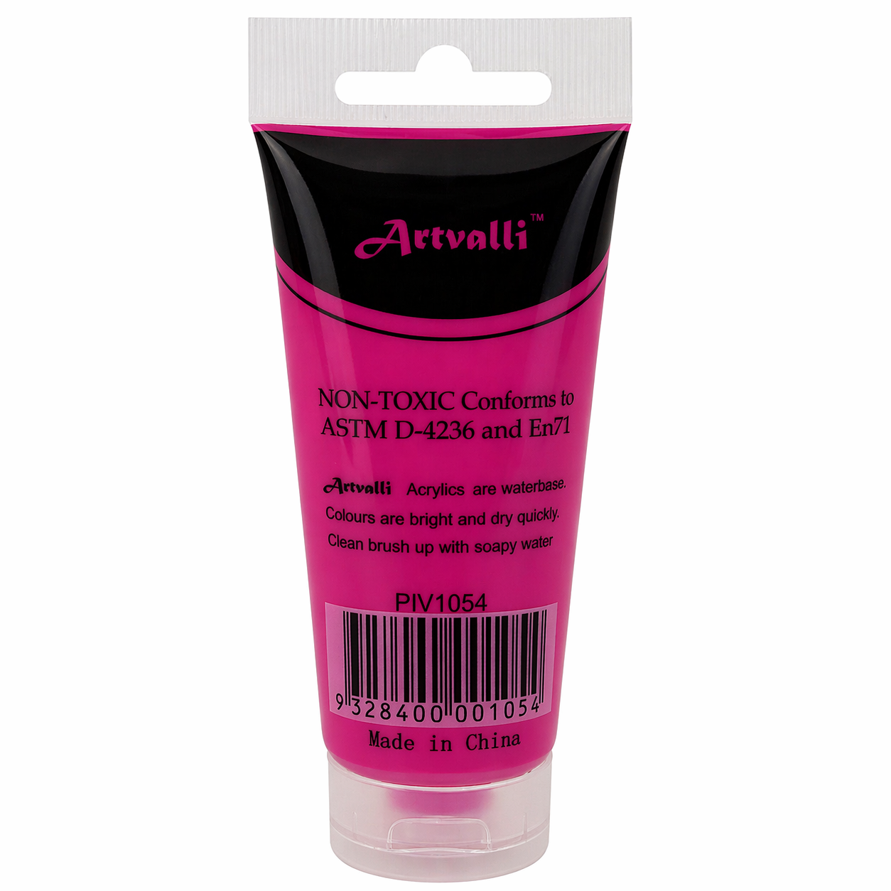 Acrylic Paint 75ml Tube Water Based Non Toxic Artist Craft - Magenta