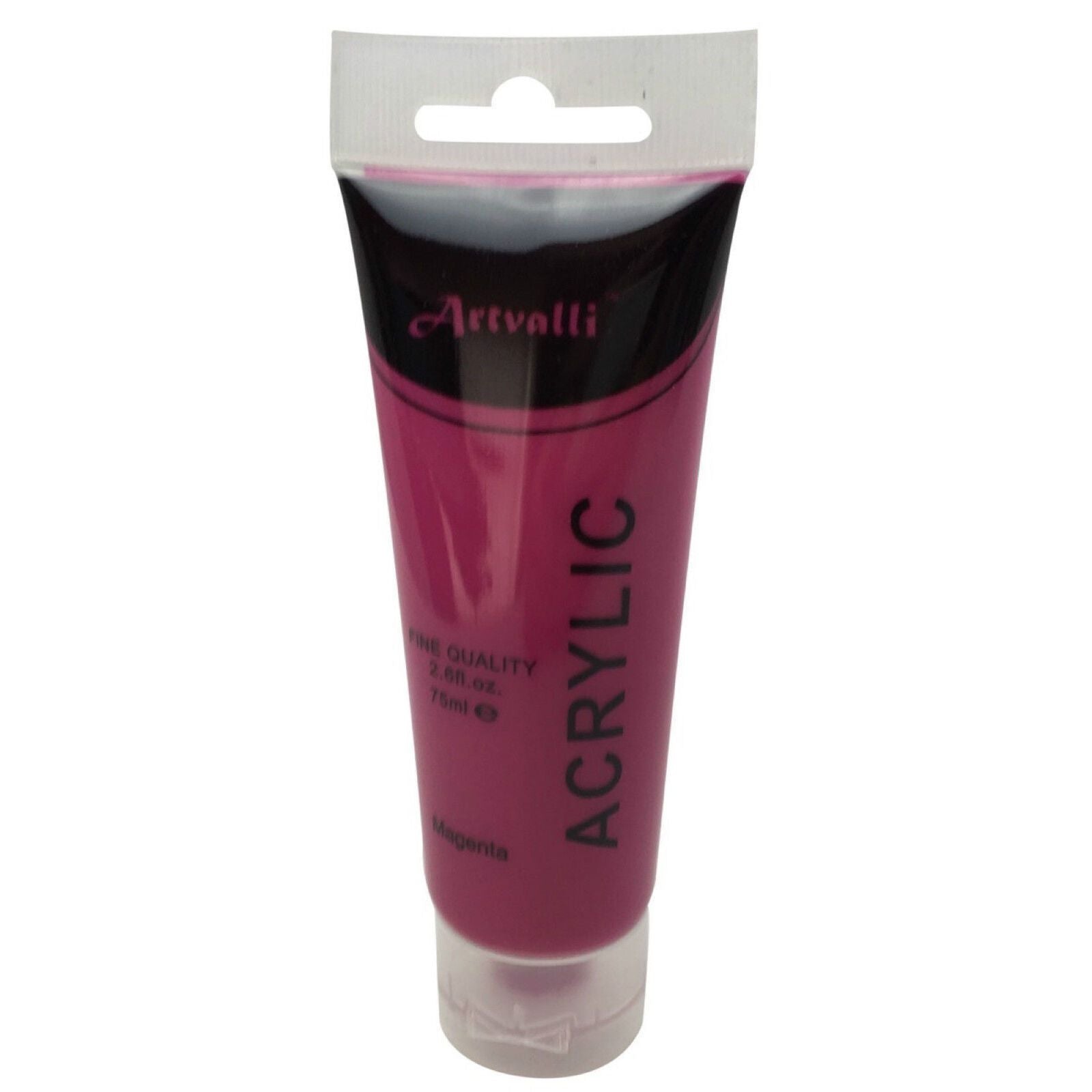 Acrylic Paint 75ml Tube Water Based Non Toxic Artist Craft - Magenta
