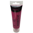 Acrylic Paint 75ml Tube Water Based Non Toxic Artist Craft - Magenta