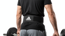 Adidas Weight Lifting Belt Back Support Gym Training Body Building Small - Black