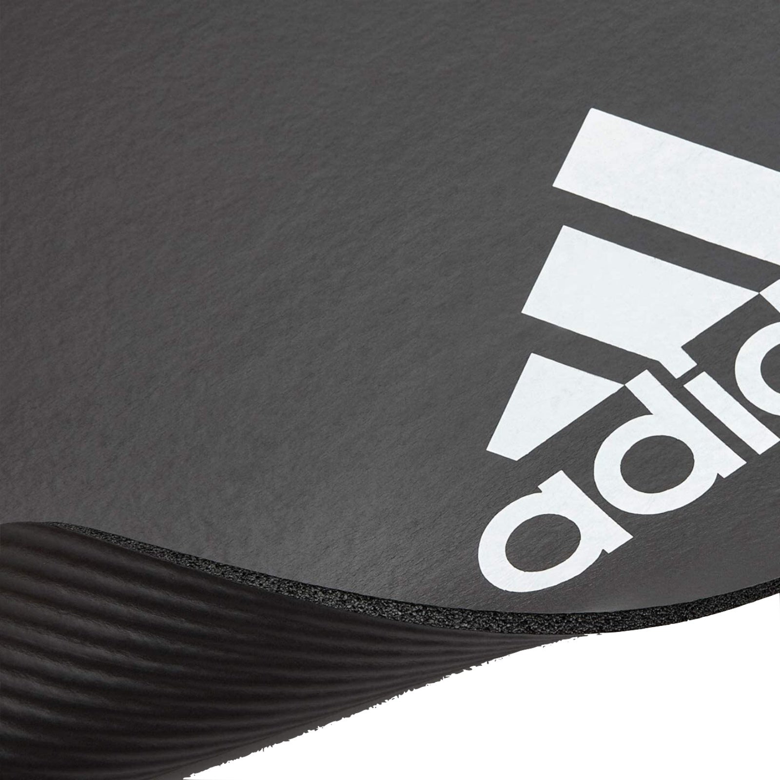 Adidas Fitness Mat 7mm Exercise Training Floor Gym Yoga Judo Pilates - Grey