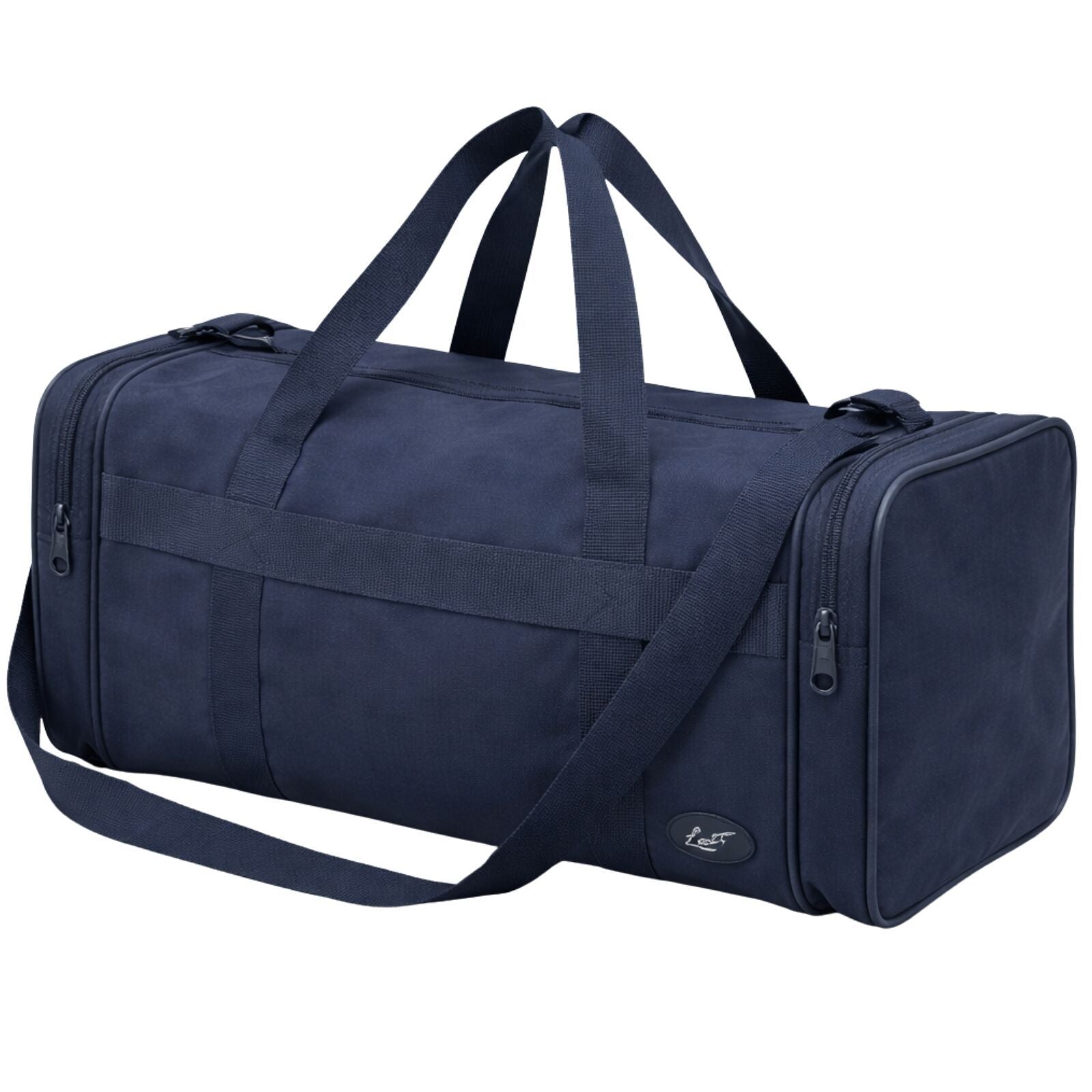 28L Foldable Duffel Bag Travel Gym Sports Luggage Waterproof Polyester - Navy