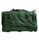 44L Foldable Duffel Bag Travel Gym Sports DZip Top Shoulder Strap - Bottle Green