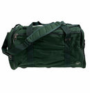 44L Foldable Duffel Bag Travel Gym Sports DZip Top Shoulder Strap - Bottle Green