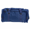 44L Foldable Duffel Bag Travel Gym Sports D-Zip Top Shoulder Strap - Royal Blue