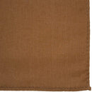 BANDANA 100% COTTON Head Wrap Durag Bandanna Summer Scarf Mask in Plain Brown