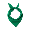 Plain Bandana 100% COTTON Head Wrap Durag Bandanna Summer Biker Scarf Mask - Green
