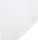 Plain Bandana 100% COTTON Head Wrap Durag Bandanna Summer Biker Scarf Mask - White