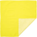 Plain Bandana 100% COTTON Head Wrap Durag Bandanna Summer Biker Scarf Mask - Yellow