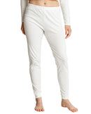 Womens Merino Wool Long Janes Thermal Underwear Layer Thermals Leggings Pants - Beige