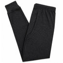 Mens Thermal Long John Pants Merino Wool Blend Base Layer Winter Warm - Black
