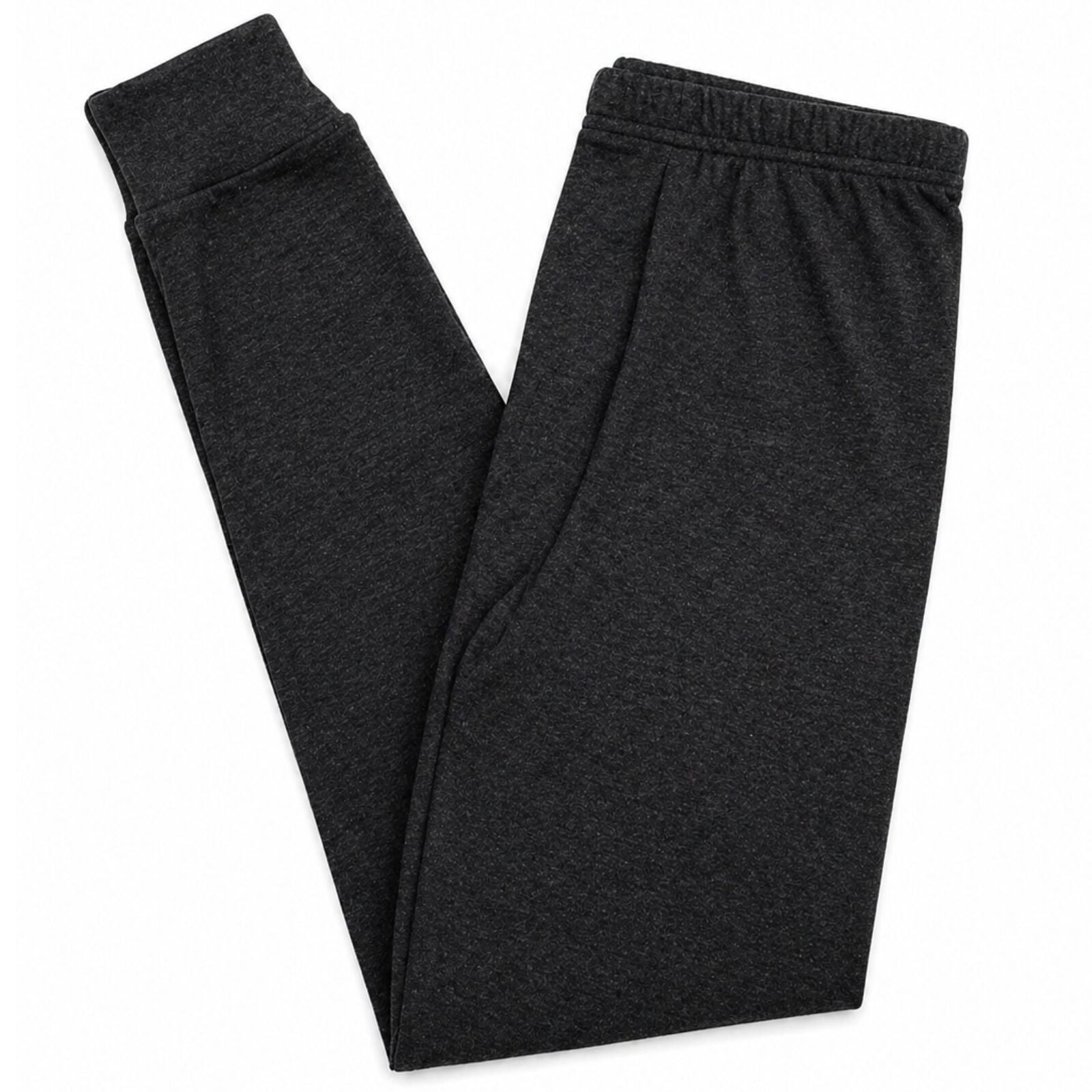Mens Thermal Long John Pants Merino Wool Blend Base Layer Winter Warm - Black