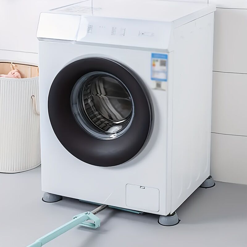 4-Pack Anti-Vibration Washing Machine Pads – Shock Absorbing & Non-Slip Appliance Feet