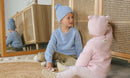Ponchik Babies + Kids Bear Beanie Hat Warm Winter - Love