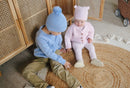 Ponchik Babies + Kids Bear Beanie Hat Warm Winter - Love