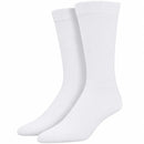 1 Pair Bamboo Derived Loose Top Socks Diabetic Style Comfort Circulation - White